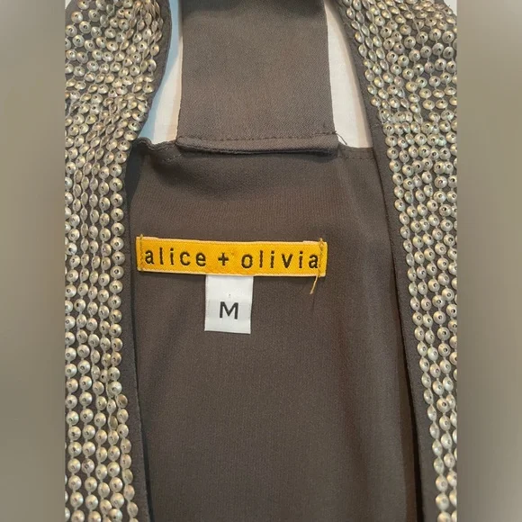 Alice+Olivia silk tank dress - Picture 4 of 8